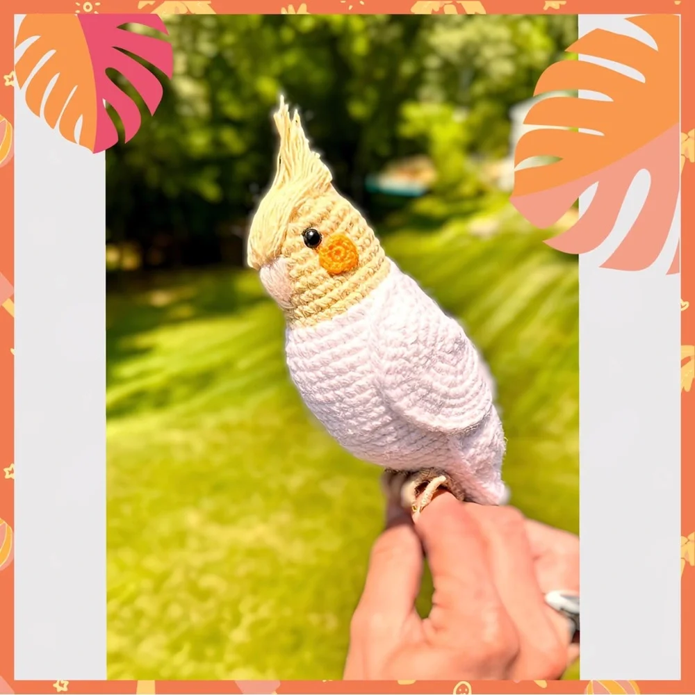 Calopsita Bird • Realistic Design Buddy Home Decor - Brand New